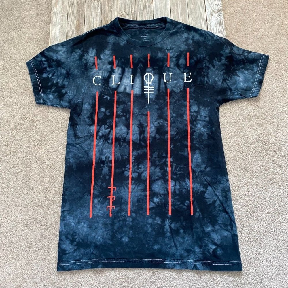Twenty One Pilots S Acid Wash Skeleton Clique Graphic Band T-Shirt Tee Music